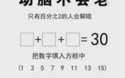 30个坑人的问题带答案,让你不再被套路！